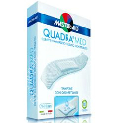 Cerotto master-aid quadra dermoattivo medio 10 pezzi