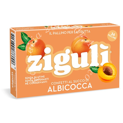 Ziguli albicocca 36 palline 22 g
