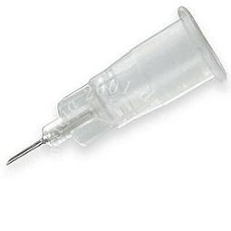 Ago sterile pic monouso per mesoterapia in blister singolo pell pack cono luer lock parete sottile gauge27 0,40x4mm 100 pezzi