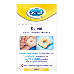 Cerotto protettivo per duroni scholl in lattice 4 pezzi