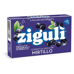 Ziguli mirtillo 36 palline 22 g