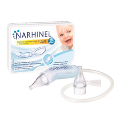 Aspiratore nasale narhinel soft 1 pezzo + 2 ricambi