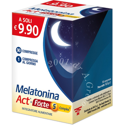 Melatonina act+forte 5 complex 90 compresse