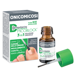 Dermovitamina micoblock 3 in 1 onicomicosi soluzione ungueale 7 ml