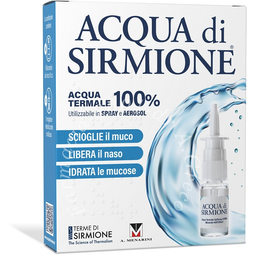 Acqua sirmione minerale naturale 6 fiale 15 ml