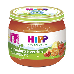Hipp bio hipp bio omogeneizzato sugo pomodoro verdure 2x80 g