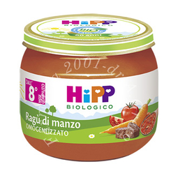 Hipp bio hipp bio omogeneizzato sugo ragu' di manzo 2x80 g