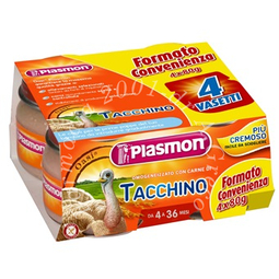 Plasmon omogeneizzato tacchino 4 x 80 g con gift