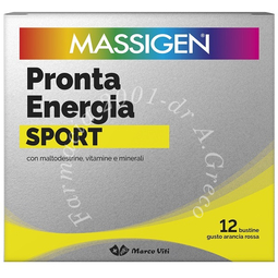 Massigen sport pronta energia 12 bustine
