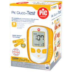 Pic glucotest kit glucometro