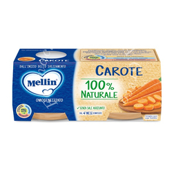 Mellin omogeneizzato carote 2 x 80 g