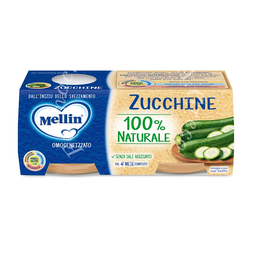 Mellin omogeneizzato zucchine 2 x 80 g
