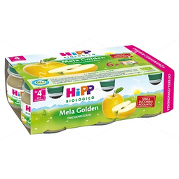 Hipp bio omogeneizzato mela golden 6x80 g