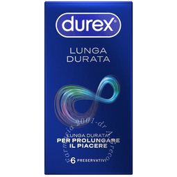 Profilattico durex lunga durata 6 pezzi