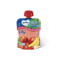 Mellin pouch mela/fragola/banana 90 g
