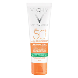 Capital soleil anti acne purificante spf 50+ 50 ml