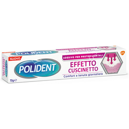 Polident fissativo effetto cuscinetto adesivo per protesi dentali 70 g