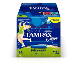 Tampax compak super 16 pezzi