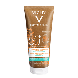 Capital soleil latte solare eco-sostenibile spf50+ 200 ml
