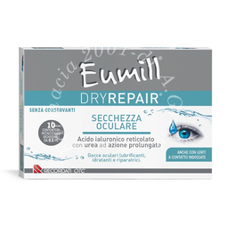 Eumill dryrepair gocce oculari 10 pezzi da 0,5 ml