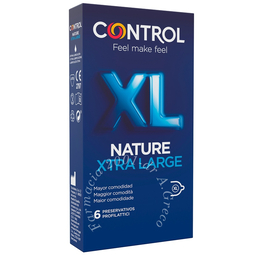 Profilattico control nature 2,0 xl 6 pezzi