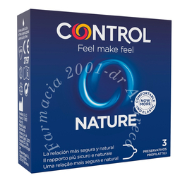 Profilattico control nature 2,0 3 pezzi