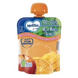 Mellin pouch arancia mango 90 g
