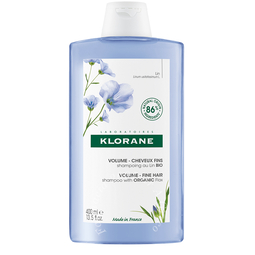 Klorane shampoo volume fine hair con lino 400 ml