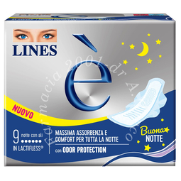Lines e' notte carry pack 9 pezzi