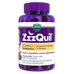 Zzzquil sonno mango & banana 60 pastiglie gommose