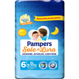 Pampers sole luna xl 13 pezzi
