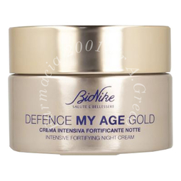 Defence my age gold crema intensiva fortificante notte 50 ml