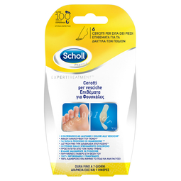 Cerotto scholl vescica dita piede 6 pezzi