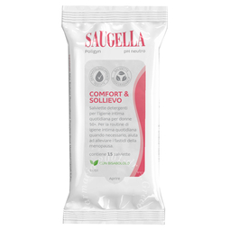 Saugella poligyn salviettine 15 pezzi