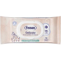 Fissan salviette delicate new 70 pezzi