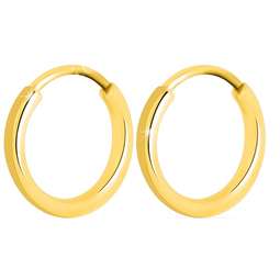 Mj post 506 orecchino definitivo medical jewels cerchietto gold