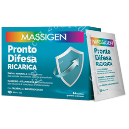 Massigen pronto difesa ricarica 14 bustine da 5 g