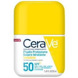 Cerave fluido protezione solare idratante invisibile spf50 50 ml