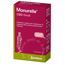 Monurelle cbd 10 ovuli 1 g