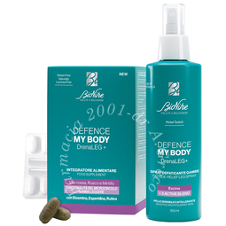 Defence my body drenaleg+ kit in & out 1 drenaleg+ 60 compresse + 1 drenaleg+ spray defaticante gambe 150 ml