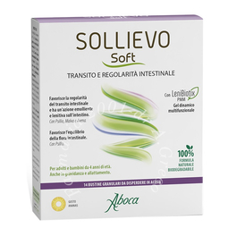 Sollievo soft 14 bustine granulari da 3,8 g senza glutine senza lattosio senza zuccheri aggiunti