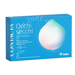Contacta occhi secchi monodose 15 contenitori monodose da 0,35 ml