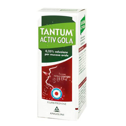 Tantum verde gola 250 mg/100 ml spray per mucosa orale soluzione 15 ml gusto camomilla e miele