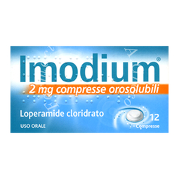 Imodium 2 mg compresse orosolubili 12 compresse