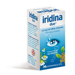 Iridina due 0,5 mg/ml collirio soluzione flacone 10 ml