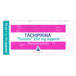 Tachipirina bambini 250 mg supposte 10 supposte