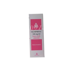 Tachipirina 100 mg/ml gocce orali soluzione flacone in vetro da 30 ml con contagocce