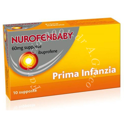 Nurofenbaby 60 mg supposte 10 supposte in blister al
