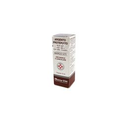 Argento proteinato 2% gocce nasali, soluzione flacone 10 ml