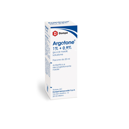 Argotone 1% + 0,9% gocce nasali 1 flacone da 20 ml
